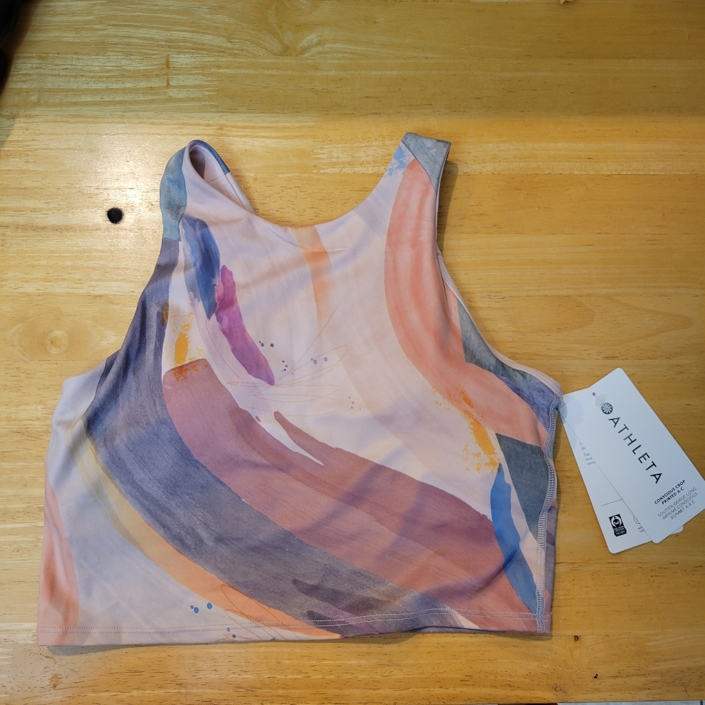 Athleta Sports Bra/Crop (Conscious Crop)